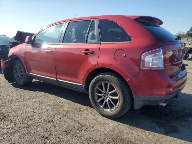2FMDK38C48BA93364 - 2008 FORD EDGE SEL RED photo 2