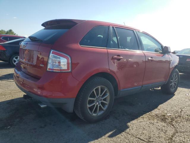 2FMDK38C48BA93364 - 2008 FORD EDGE SEL RED photo 3