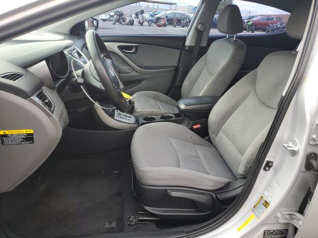 KMHDH4AE5CU290305 - 2012 HYUNDAI ELANTRA GLS SILVER photo 7