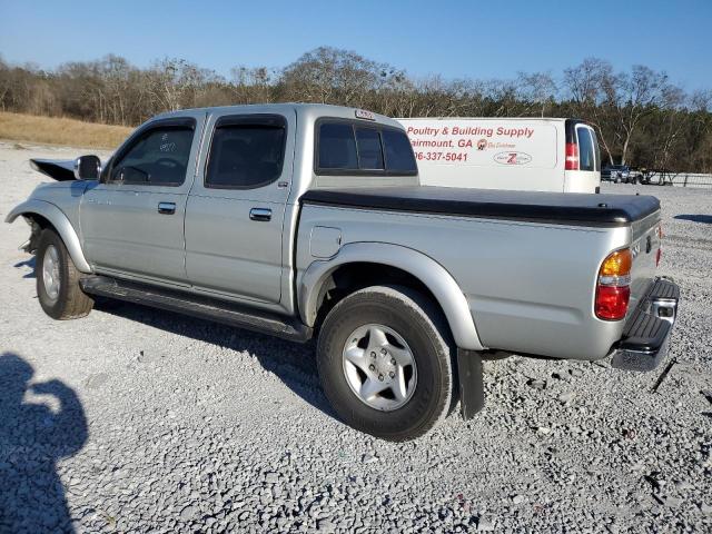 5TEGN92NX4Z334927 - 2004 TOYOTA TACOMA DOUBLE CAB PRERUNNER SILVER photo 2