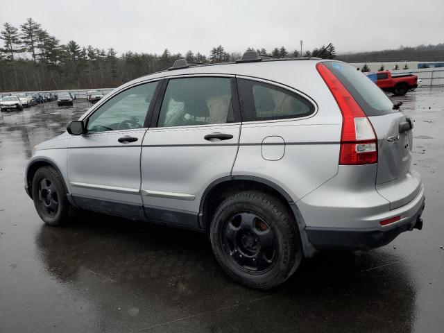 5J6RE4H39AL054549 - 2010 HONDA CR-V LX SILVER photo 2