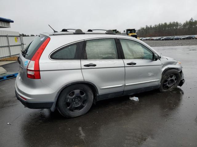 5J6RE4H39AL054549 - 2010 HONDA CR-V LX SILVER photo 3