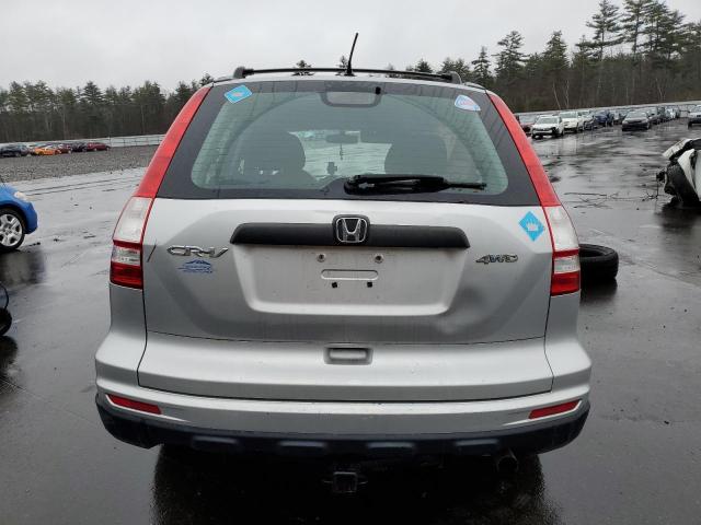 5J6RE4H39AL054549 - 2010 HONDA CR-V LX SILVER photo 6