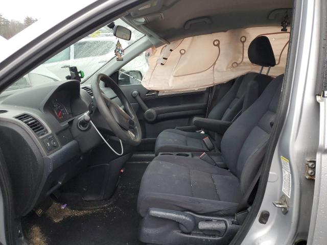 5J6RE4H39AL054549 - 2010 HONDA CR-V LX SILVER photo 7