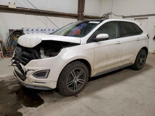 2FMTK4AP6FBB57156 - 2015 FORD EDGE SPORT WHITE photo 1