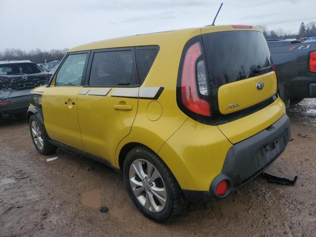 KNDJP3A54F7119326 - 2015 KIA SOUL + YELLOW photo 2