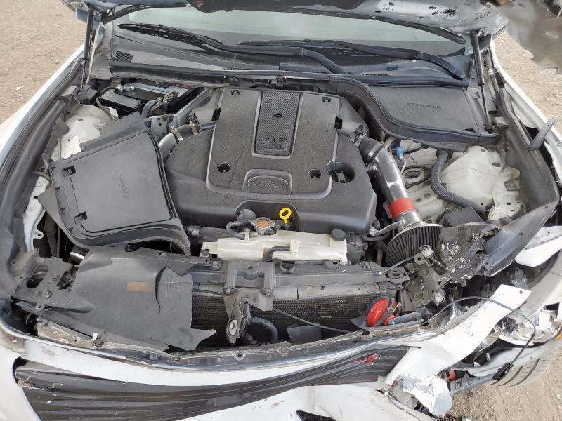 JN1CV6FEXAM351984 - 2010 INFINITI G37 BASE თეთრი ფოტო 11