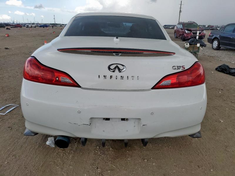 JN1CV6FEXAM351984 - 2010 INFINITI G37 BASE თეთრი ფოტო 6