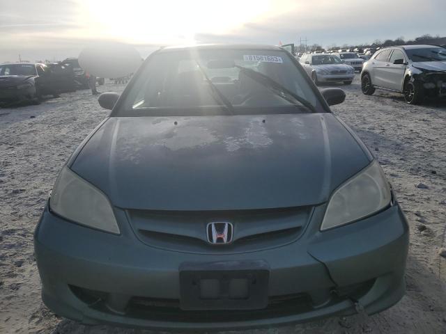 2HGES16304H536182 - 2004 HONDA CIVIC DX VP GREEN photo 5