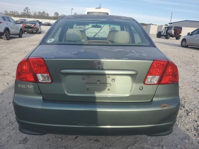 2HGES16304H536182 - 2004 HONDA CIVIC DX VP GREEN photo 6