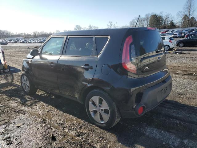 KNDJN2A27E7002652 - 2014 KIA SOUL BLACK photo 2