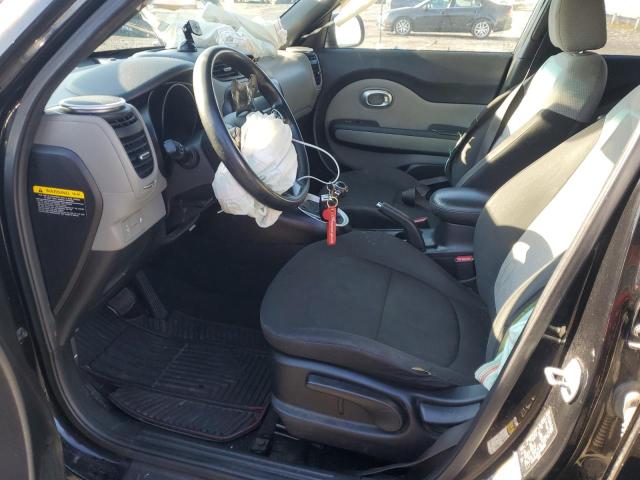 KNDJN2A27E7002652 - 2014 KIA SOUL BLACK photo 7