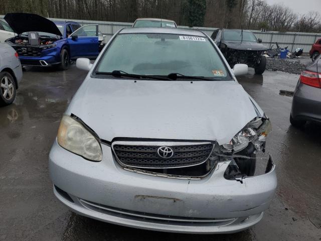 2T1BR32E48C929909 - 2008 TOYOTA COROLLA CE SILVER photo 5