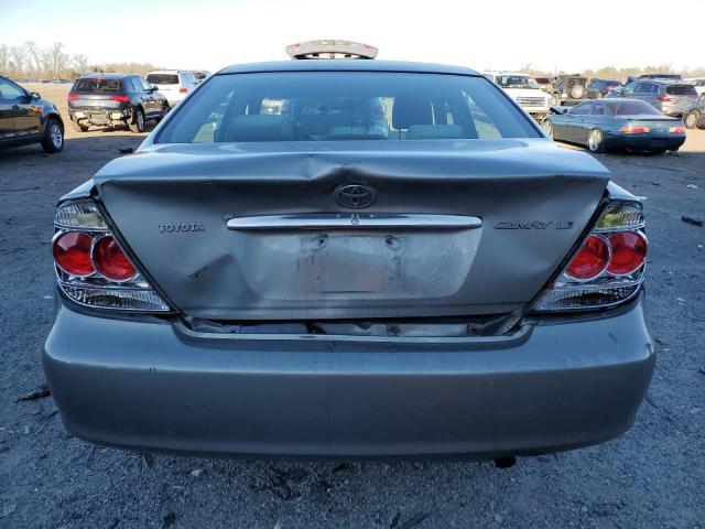 4T1BE32K95U587529 - 2005 TOYOTA CAMRY LE GRAY photo 6