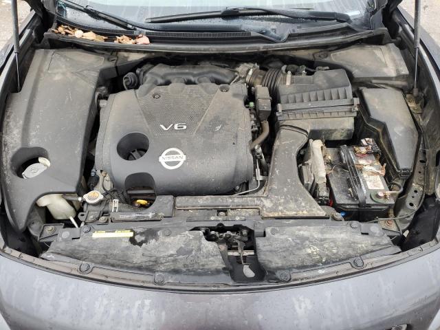 1N4AA5AP5CC855456 - 2012 NISSAN MAXIMA S GRAY photo 11