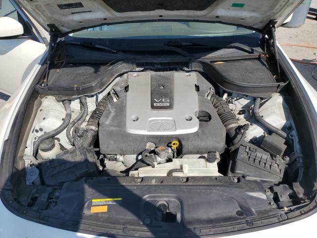 JN1CV6APXDM717035 - 2013 INFINITI G37 BASE თეთრი ფოტო 11