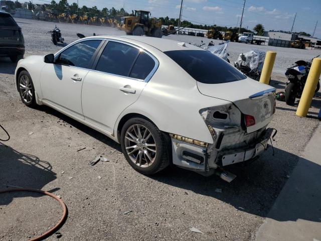 JN1CV6APXDM717035 - 2013 INFINITI G37 BASE თეთრი ფოტო 2
