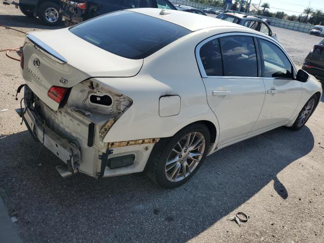 JN1CV6APXDM717035 - 2013 INFINITI G37 BASE თეთრი ფოტო 3