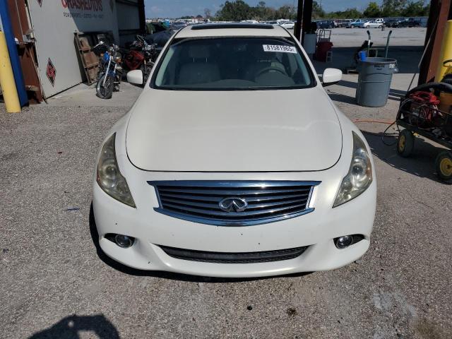 JN1CV6APXDM717035 - 2013 INFINITI G37 BASE თეთრი ფოტო 5
