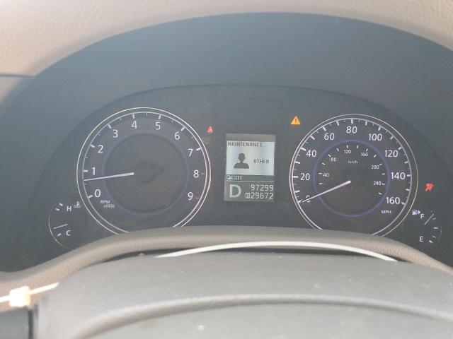 JN1CV6APXDM717035 - 2013 INFINITI G37 BASE თეთრი ფოტო 9