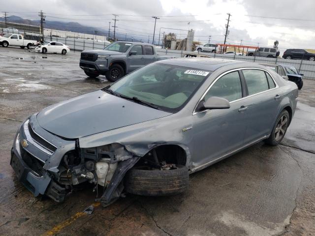 1G1ZF57589F191321 - 2009 CHEVROLET MALIBU HYBRID TURQUOISE photo 1