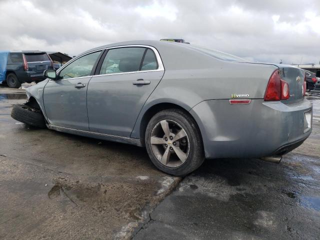 1G1ZF57589F191321 - 2009 CHEVROLET MALIBU HYBRID TURQUOISE photo 2