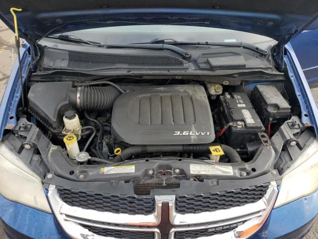 2D4RN5DG3BR632970 - 2011 DODGE GRAND CARA CREW BLUE photo 12