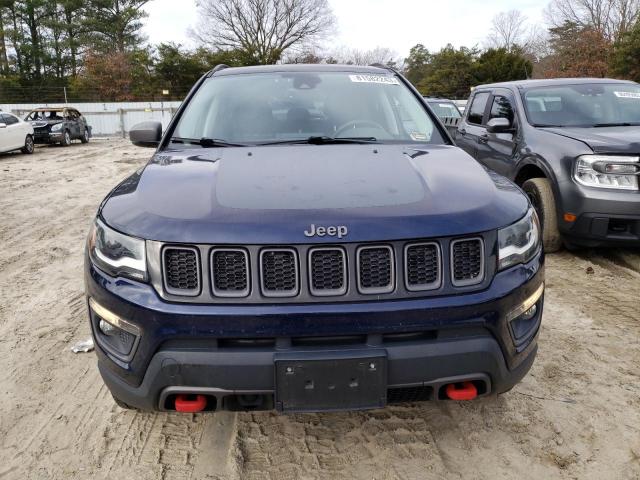 3C4NJDDBXJT129423 - 2018 JEEP COMPASS TRAILHAWK BLUE photo 5