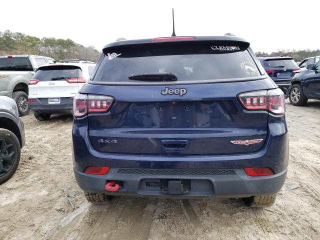 3C4NJDDBXJT129423 - 2018 JEEP COMPASS TRAILHAWK BLUE photo 6