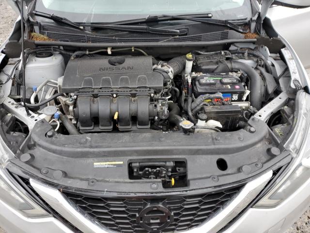 3N1AB7AP8JL651158 - 2018 NISSAN SENTRA S SILVER photo 11