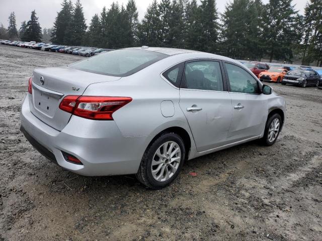 3N1AB7AP8JL651158 - 2018 NISSAN SENTRA S SILVER photo 3