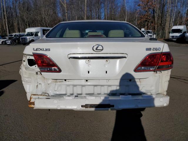 JTHBA30G755060497 - 2005 LEXUS ES 330 WHITE photo 6