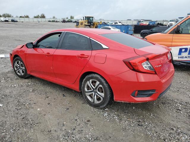 2HGFC2F56GH527483 - 2016 HONDA CIVIC LX Qırmızı foto 2