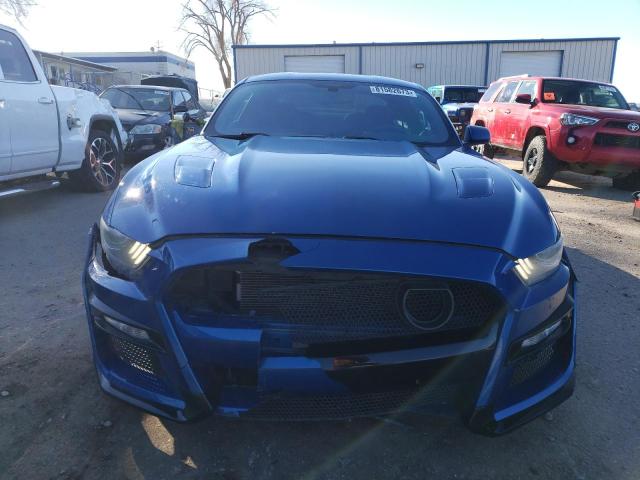 1FA6P8CF0H5335882 - 2017 FORD MUSTANG GT BLUE photo 5