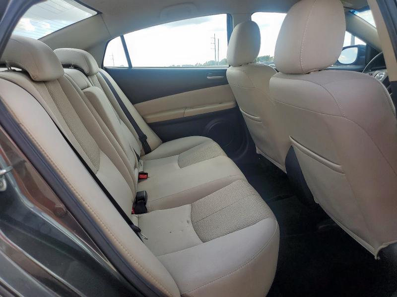 1YVHZ8BHXD5M07921 - 2013 MAZDA 6 SPORT GRAY photo 10