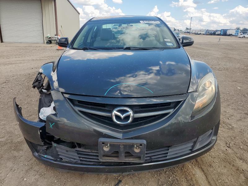 1YVHZ8BHXD5M07921 - 2013 MAZDA 6 SPORT GRAY photo 5