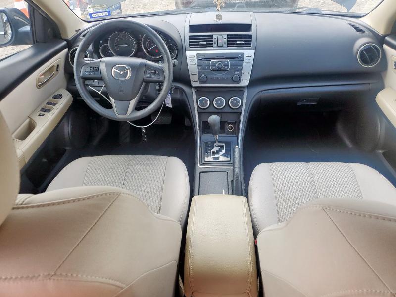 1YVHZ8BHXD5M07921 - 2013 MAZDA 6 SPORT GRAY photo 8