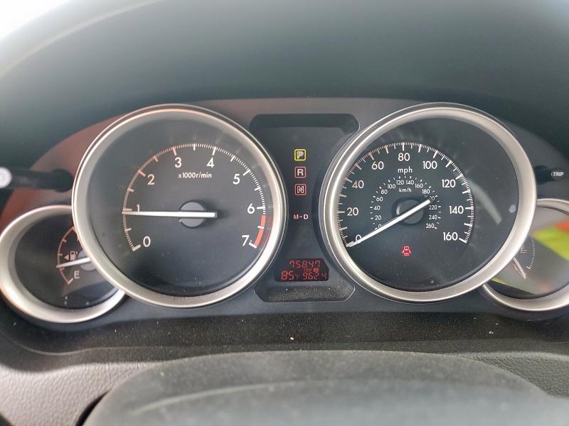 1YVHZ8BHXD5M07921 - 2013 MAZDA 6 SPORT GRAY photo 9