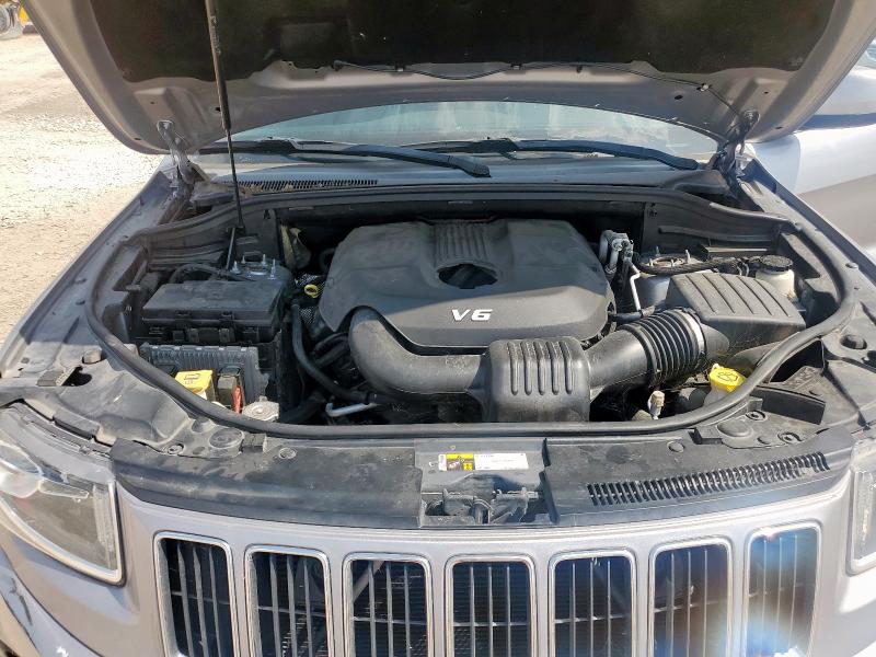 1C4RJEAG8FC668620 - 2015 JEEP GRAND CHER LAREDO ვერცხლისფერი ფოტო 12