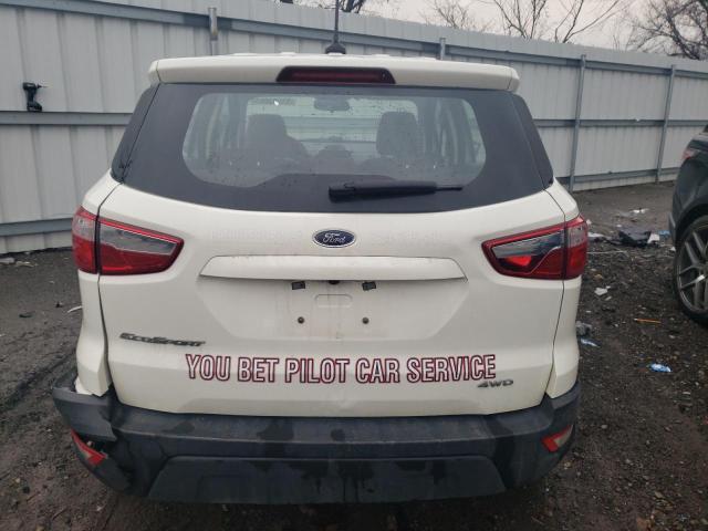 MAJ6S3FL8NC463930 - 2022 FORD ECOSPORT S BEIGE photo 6