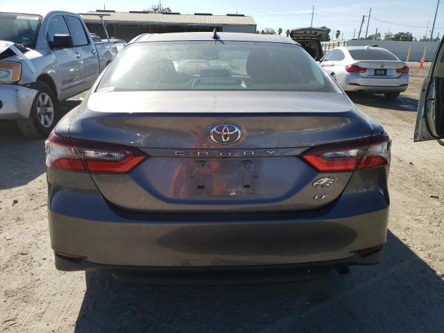 4T1C11AK9MU452992 - 2021 TOYOTA CAMRY LE GRAY photo 6