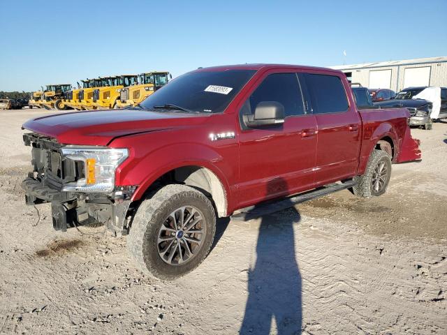 1FTEW1C53JKF90802 - 2018 FORD F150 SUPERCREW RED photo 1