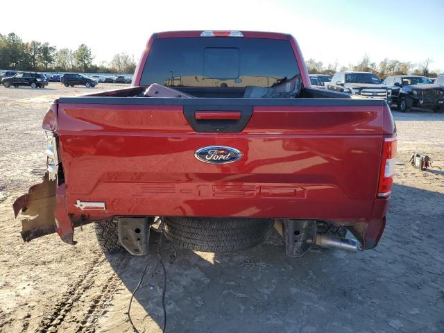 1FTEW1C53JKF90802 - 2018 FORD F150 SUPERCREW RED photo 6