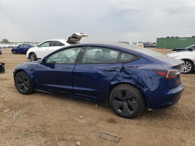 5YJ3E1EA0PF639268 - 2023 TESLA MODEL 3 Blau Foto 2