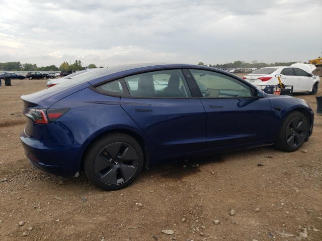 5YJ3E1EA0PF639268 - 2023 TESLA MODEL 3 Blau Foto 3