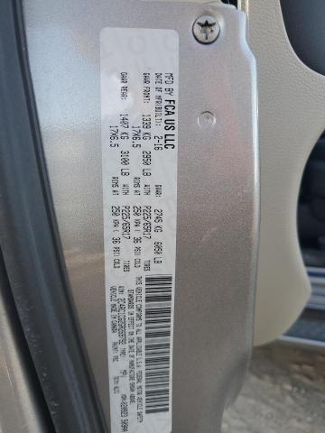 2C4RC1CG2GR269792 - 2016 CHRYSLER TOWN & COU TOURING L SILVER photo 13