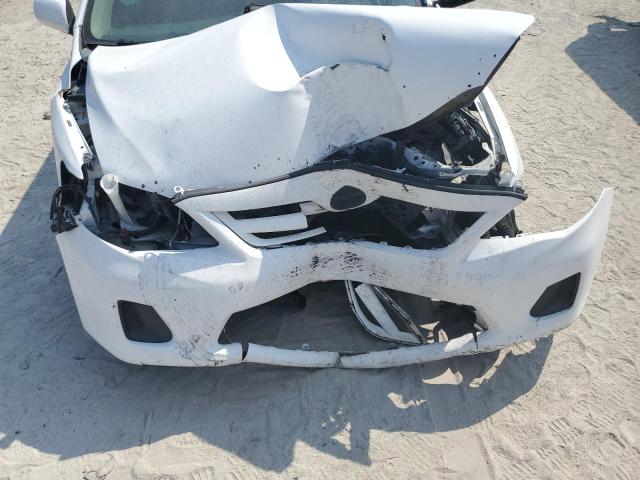 2T1BU4EE9BC724285 - 2011 TOYOTA COROLLA BASE أبيض صورة 11