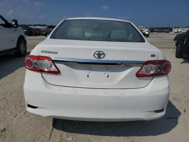 2T1BU4EE9BC724285 - 2011 TOYOTA COROLLA BASE أبيض صورة 6