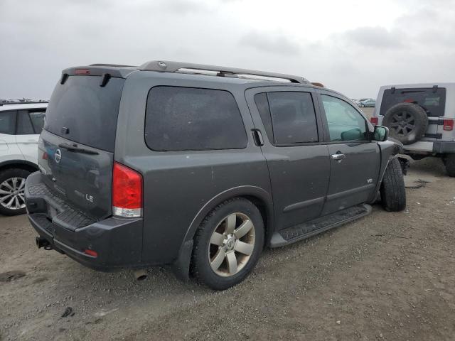 5N1BA08C38N629377 - 2008 NISSAN ARMADA SE GRAY photo 3