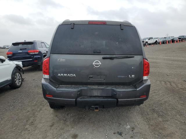 5N1BA08C38N629377 - 2008 NISSAN ARMADA SE GRAY photo 6